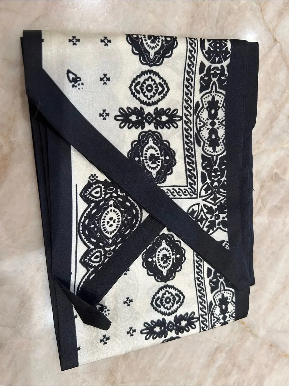 boho Paisley Scarf S192